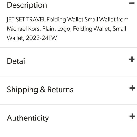 Michael Kors Jet SetSnall Flap Leather ID Card Case- Mulberry - Picture 5 of 8